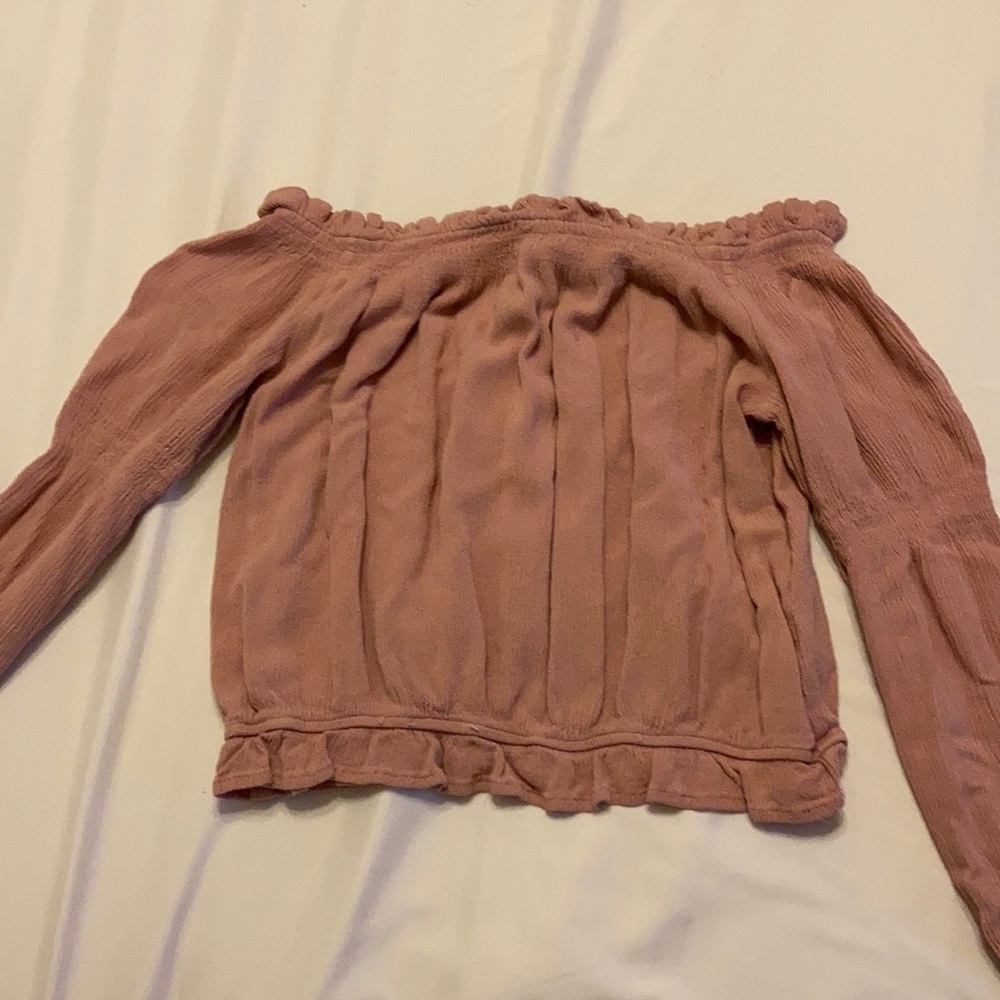 Blush Off The Shoulder Top